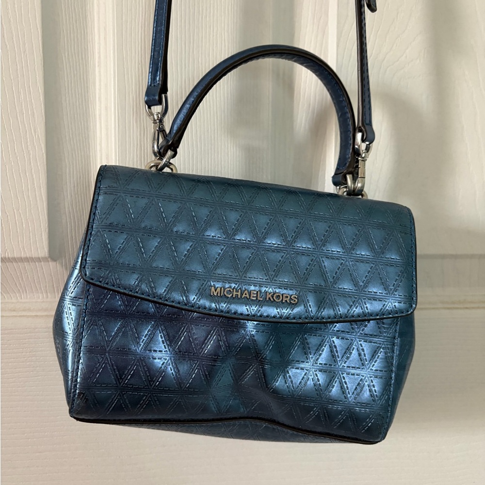 Michael Kors Teal Crossbody Bag
